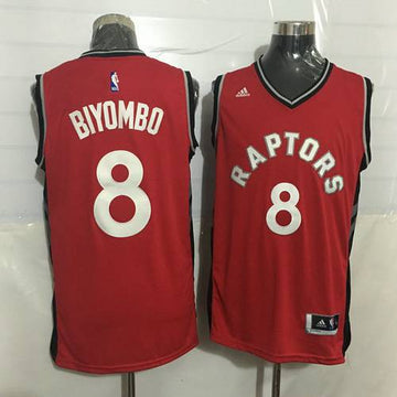 Bismack Biyombo Toronto Raptors red jersey