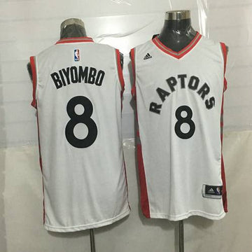 Bismack Biyombo Toronto Raptors white jersey