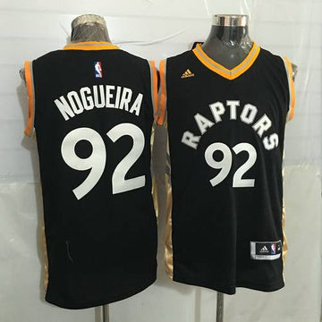 Lucas Nogueira Toronto Raptors black jersey