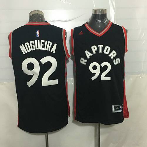 Lucas Nogueira Toronto Raptors black jersey