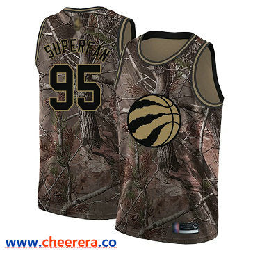 Superfan Toronto Raptors camo Camo jersey