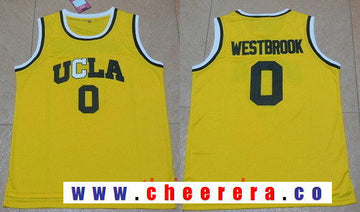 Russell Westbrook UCLA Bruins gold jersey