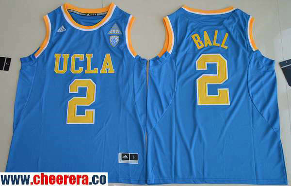 Lonzo Ball UCLA Bruins blue jersey