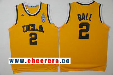 Lonzo Ball UCLA Bruins yellow jersey