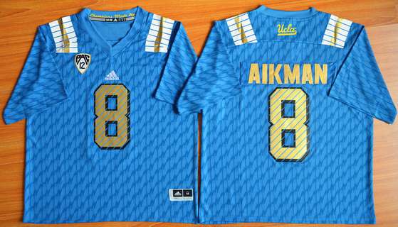 Troy Aikman UCLA Bruins blue Limited jersey