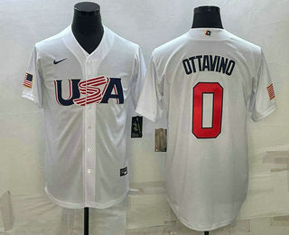 USA Adam Ottavino USA Baseball white Classic jersey