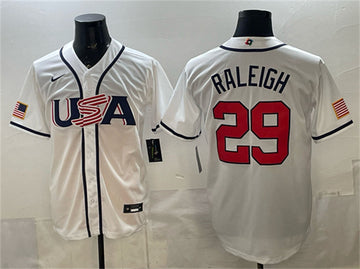 USA Cal Raleigh USA Baseball white Classic jersey