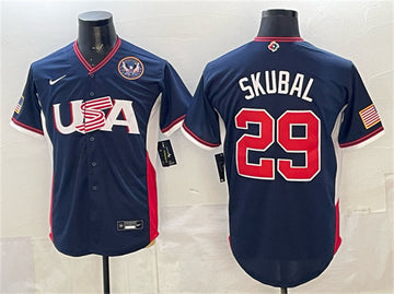 USA Tarik Skubal USMNT navy Classic jersey