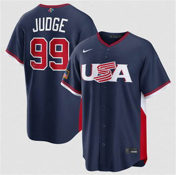 USA Aaron Judge USA Baseball navy Classic jersey
