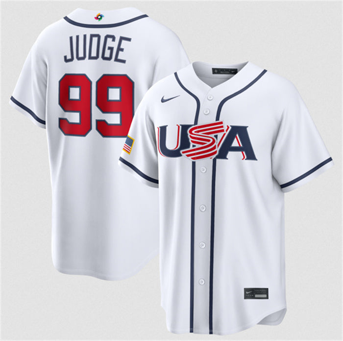 USA Aaron Judge USA Baseball white Classic jersey