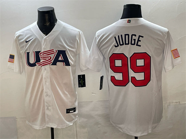 USA Aaron Judge USA Baseball white Classic jersey