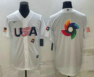 USA Baseball white Replica jersey
