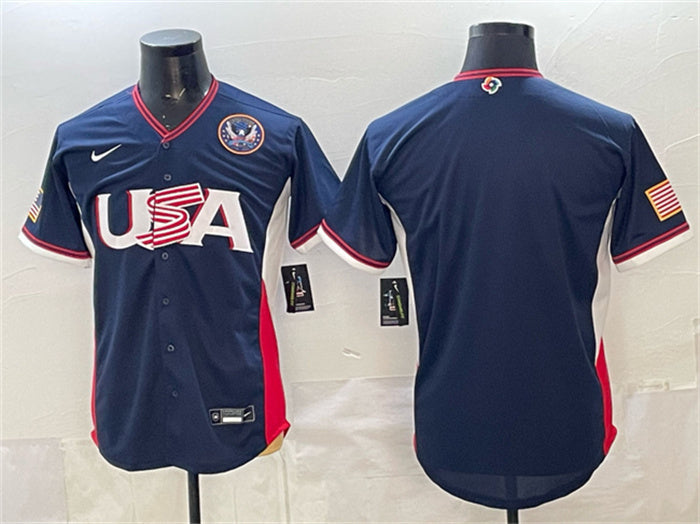 USA Blank USMNT navy Classic jersey