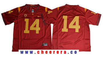 Sam Darnold No Name USC Trojans red Limited jersey