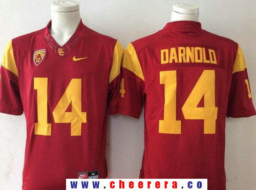 Sam Darnold USC Trojans red Limited jersey
