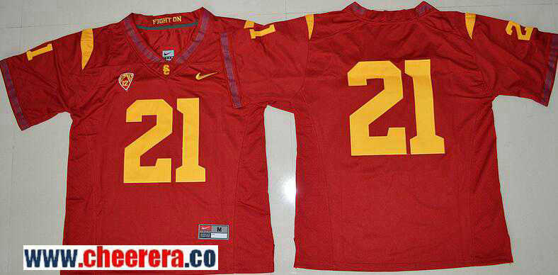 Adoree' Jackson USC Trojans red Limited jersey