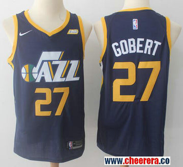 Rudy Gobert Utah Jazz navy jersey