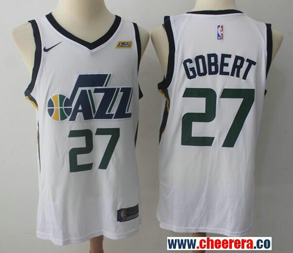 Rudy Gobert Utah Jazz white jersey