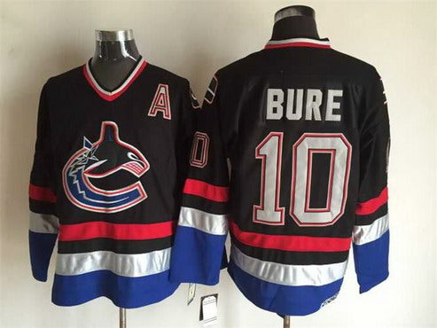 Pavel Bure Vancouver Canucks black Throwback jersey