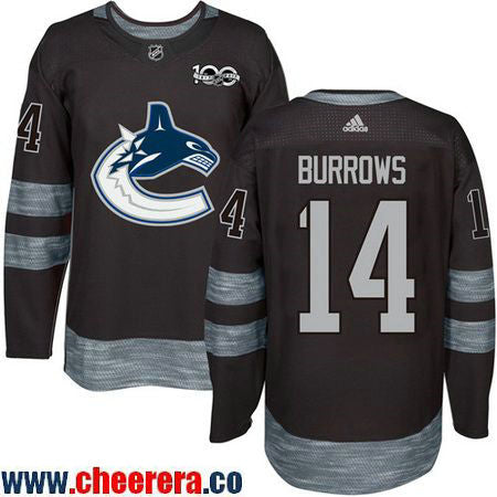 Alex Burrows Vancouver Canucks black jersey