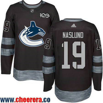 Markus Naslund Vancouver Canucks black jersey
