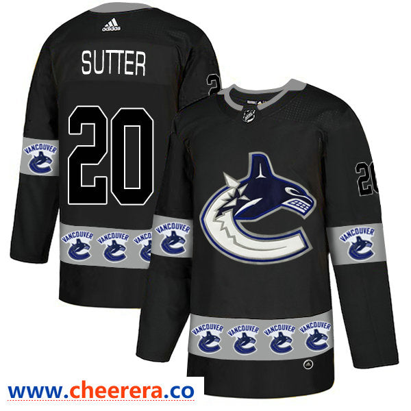 Brandon Sutter Vancouver Canucks black Fashion jersey