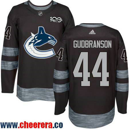 Erik Gudbranson Vancouver Canucks black jersey