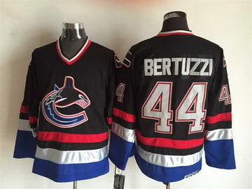 Todd Bertuzzi Vancouver Canucks black Throwback jersey