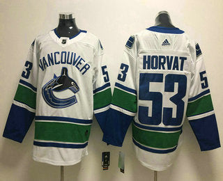 Bo Horvat Vancouver Canucks white jersey