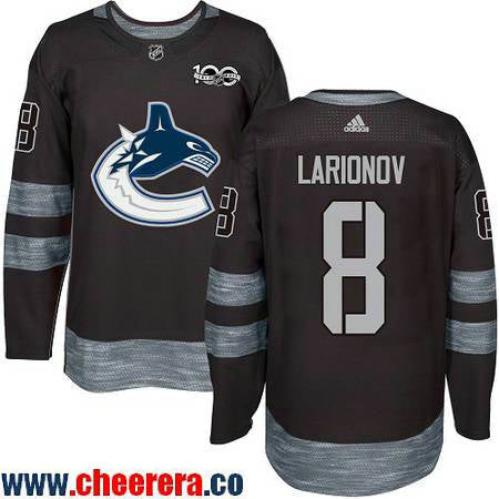 Igor Larionov Vancouver Canucks black jersey