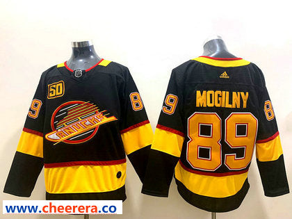 Alexander Mogilny Vancouver Canucks black jersey