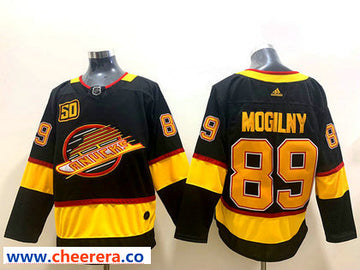 Alexander Mogilny Vancouver Canucks black jersey