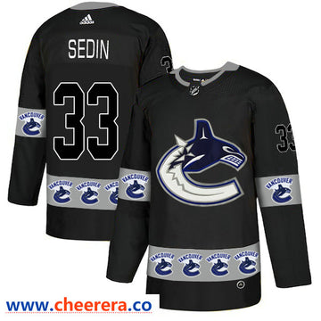 Vancouver Canucks black Fashion jersey