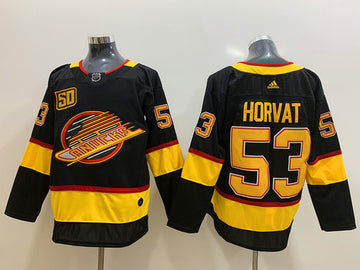 Bo Horvat Vancouver Canucks black jersey