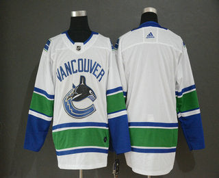 Custom Vancouver Canucks white jersey