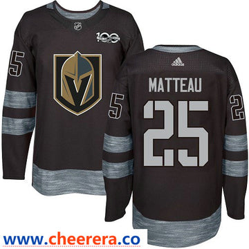 Stefan Matteau Vegas Golden Knights black jersey