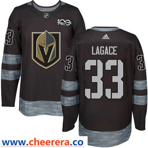 Maxime Lagace Vegas Golden Knights black jersey