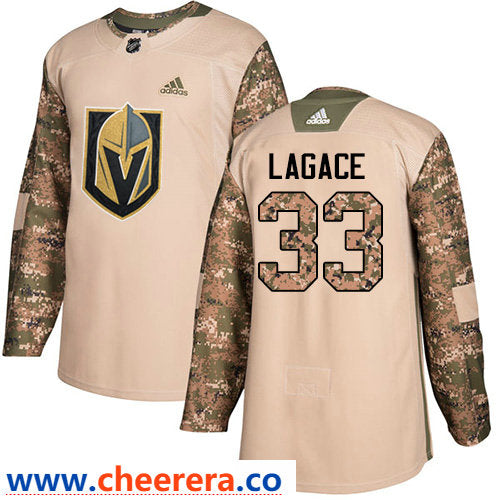 Maxime Lagace Vegas Golden Knights camo Camo jersey