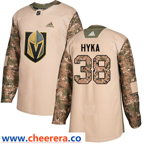 Tomas Hyka Vegas Golden Knights camo Camo jersey