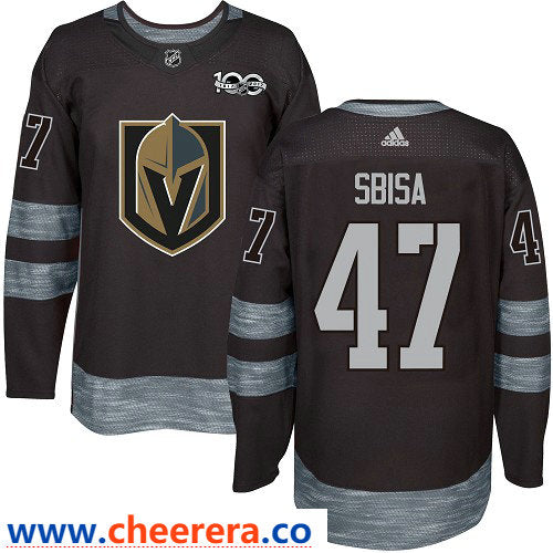 Luca Sbisa Vegas Golden Knights black jersey