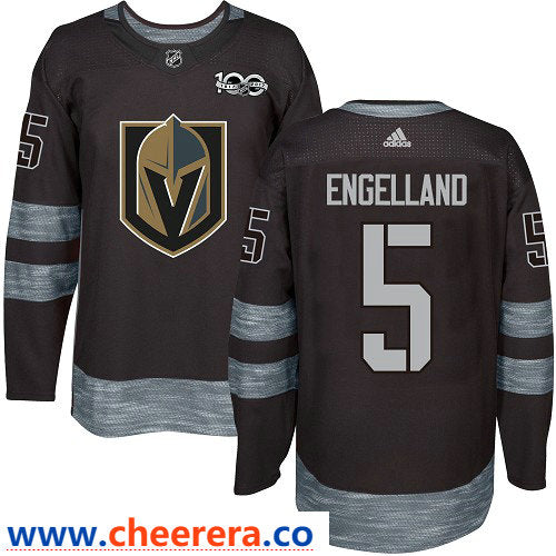 Deryk Engelland Vegas Golden Knights black jersey