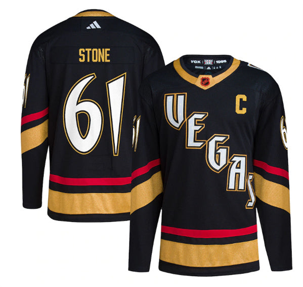 Mark Stone Vegas Golden Knights black Reverse Retro jersey