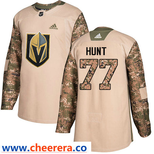 Brad Hunt Vegas Golden Knights camo Camo jersey