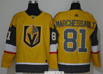 Jonathan Marchessault Vegas Golden Knights gold jersey