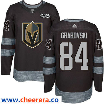 Mikhail Grabovski Vegas Golden Knights black jersey