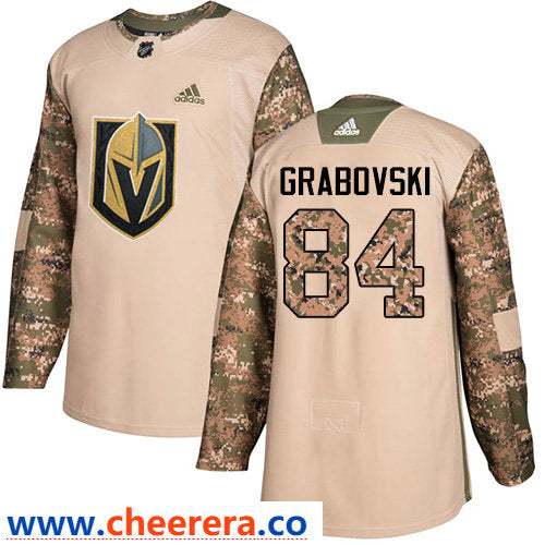 Mikhail Grabovski Vegas Golden Knights camo Camo jersey