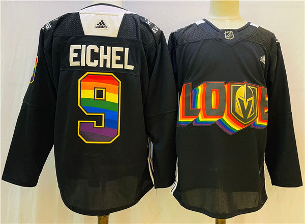 Jack Eichel Vegas Golden Knights black jersey