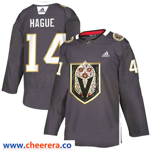 Nicolas Hague Vegas Golden Knights gray jersey