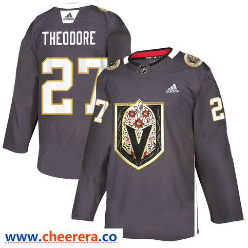 Shea Theodore Vegas Golden Knights gray jersey
