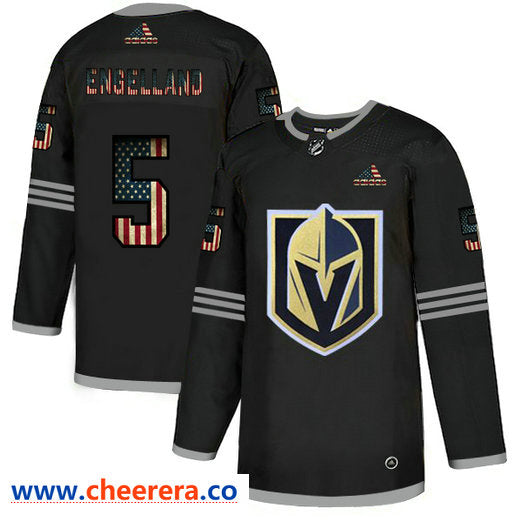 Deryk Engelland Vegas Golden Knights black Fashion jersey